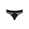 Male Power Iron Clad Thong S/M Juodas Mesh Comfort Waistband