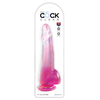 Pipedream Rožinė KingCockClear 10 w rutuliukai rožiniai