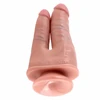 Pipedream Dildo-cock double penetrator flesh