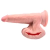 Pipedream KING COCK PLUS 18 cm TRIJŲ TANKUMŲ VYR. LOVA SU JUDANČIAIS SĖKLIDĖMIS ŠVIESUS