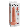 Pipedream „King Cock“ 9 colių neapdorotas – minkštas