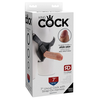 Pipedream KING COCK 7 colių nenupjauta su dirželiu, lengva
