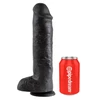 Pipedream KARALIUS VARPA 28 CM VARPA SU SĖKLIDĖMIS JUODOS