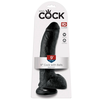 King Cock Dark KC 9" varpa su kiaušiniais, tamsi