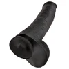 Pipedream KARALIUS GAIDYS 15 COCK WITH BALLS Juodas