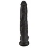 Pipedream KING COCK 14 COCK su kamuoliais Juodas
