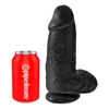 Pipedream KING COCK STORAS Juodas