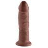 Pipedream King Cock KC 9 colių rudas penis