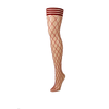 Kix'ies Claudia Thigh-High Stockings Large Net Raudona Size C