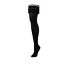 Kix'ies Keila Thigh-High Stockings D Juodas No-Slip Grip