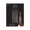 Kix'ies Mimi D Thigh-High Juodas Fishnet Stockings No-Slip Grip