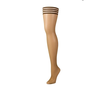 Kix'ies Samantha Thigh-Highs D Nude - Stay-Up Stockings Plus Size