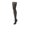 Kix'ies Sierra Thigh-High Stockings C Size Pilkas - Argyle No-Slip System