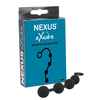 Nexus - Excite Medium Silicone Anal Beads Juodas
