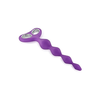Plaisirs Secrets Anal Chain Violetinė Silicone Flexible 26cm