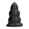 Domestic Partner Butt Buster Juodas 3-Stage Anal Plug Soft Rubber XL