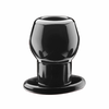 PerfectFitBrand Perfect Fit Tunnel Plug Medium Juodas - Innovative Hollow Plug, 6.4 cm
