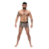 Male Power Viper Pouch Short S - Snakeskin Metallic Stretch Briefs