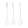 Satisfyer Fun Factory Yoni Power 1 Kegel Ball Set - Pelvic Floor Trainer, Baltas/Raudona