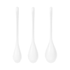 Satisfyer Fun Factory Yoni Power 1 Kegel Ball Set - Pelvic Floor Trainer, Baltas/Raudona