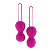 Nomi Tang IntiMate Kegel Set Plus Raudona Violet - Dual Weight Trainer Kit