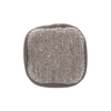 Touche By Shots Touche Square Face Pad with Charcoal &amp; Natural Hemp Fibers, Juodas