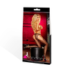 Lapdance - Crotchless Fishnet Pantyhose Juodas