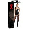 Late X Latex Basque juodas M