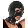 Late X Latex Mask juodas