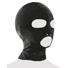 Late X Latex Mask juodas