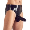 Late X Men's Latex Briefs L