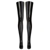 Late X Latex Stockings juodas 2XL