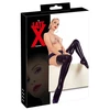 Late X Latex Stockings juodas XS