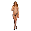 Shots Ami Adjustable Lace Thong with Gold Accents - Universal Fit