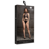 Shots Carpo XLVI Two-Piece Set Turtleneck Crop Top &amp; Panties One Size S-XL