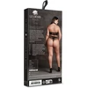 Shots Curve Underwear Carpo XLVI Two-Piece Turtleneck Crop Top &amp; Panties Plus Size
