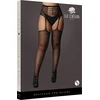 Shots High-Waist Garterbelt Stockings - Plus Size