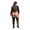 Shots Le Désir Kalyke XXIII - Kojinės su Turtleneck Juodas OSX