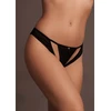 Shots Milou Elastic Mesh Briefs Gold Detail Open Style One Size