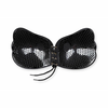 Bye Bra Bras Bye Bra - Lace-It Bra Cup C Juodas prilimpanti liemenėlė
