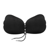 Bye Bra Bras Bye Bra - Lace-It Bra Cup B Juodas prilimpanti liemenėlė