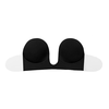 Bye Bra U-Style Support Bra Cup B Juodas - Adhesive, Low-Cut Solution