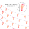 Little Genie Productions Glitterati Party String Lights 20 LED Baterija Operated 4.2m