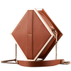 LOCKINK Mysterious Square Kink Bag Brown - Discreet Multi-Compartment Set