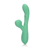 Loveline By Shots Loveline Mėlyna Grass Pulse Wave &amp; Tongue Flicker Dual-Action Device Mėlyna