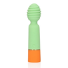 Loveline By Shots Loveline Ribbed Mini Intimate Device USB Rechargeable Spring Sage 11.5 cm