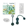 Magic Motion - Crystal Duo Smart Kegel vibratorius su svorio rinkiniu