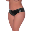 Magic Silk Exposed Low Rise Boyshort 2X Juodas with Split Design