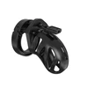 Mancage By Shots Mancage Model 23 Silicone Chastity Cage 2.5'' (6.5 cm) Adjustable Juodas