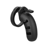 Mancage Model 21 Silicone Chastity System 11.5 cm Juodas Adjustable